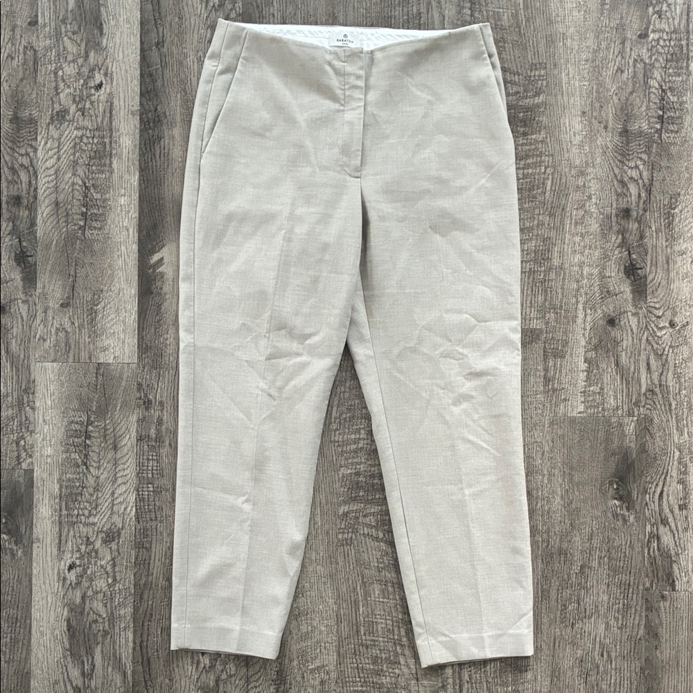 Aritzia Babaton Markova Pant - (Re)ssential Heather Matte Pearl Size 12 - Picture 5 of 11